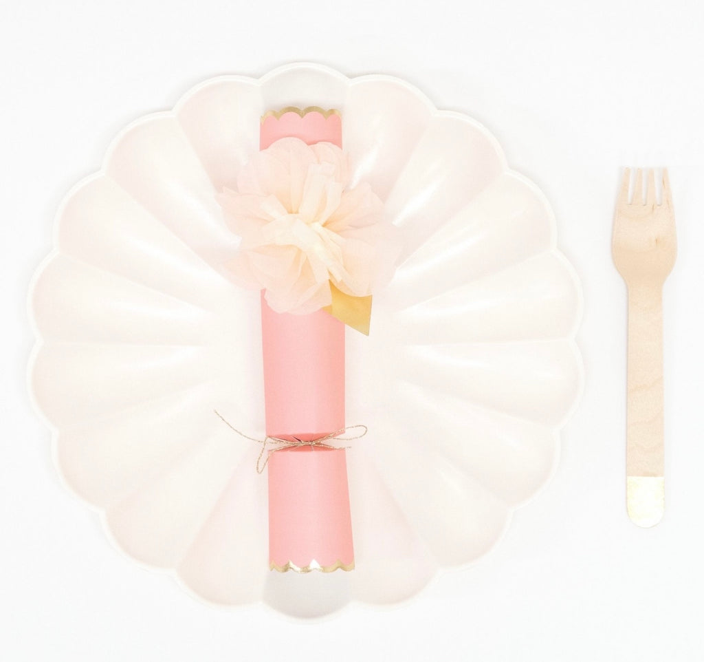 Tissue Floral Crackers (x 6)