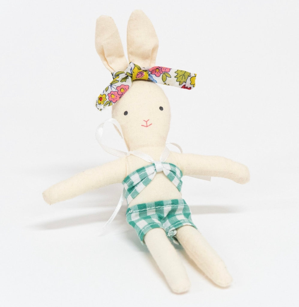 Caravan Bunny Mini Suitcase Doll