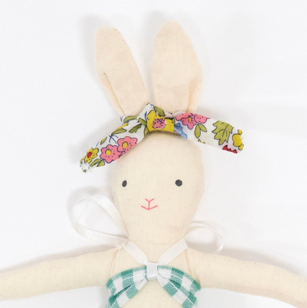 Caravan Bunny Mini Suitcase Doll