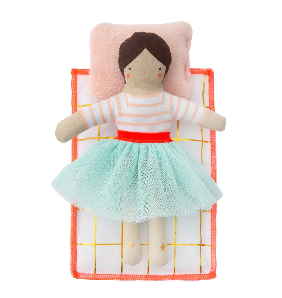 Lila Mini Suitcase Doll