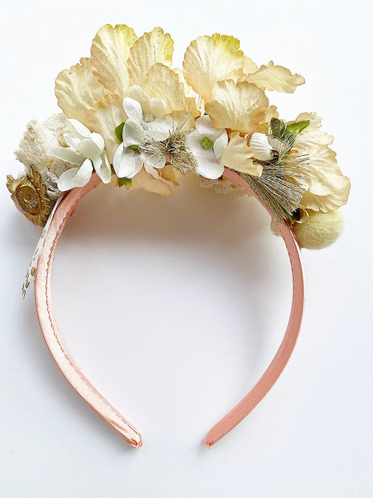 Fleur de creme Headpiece