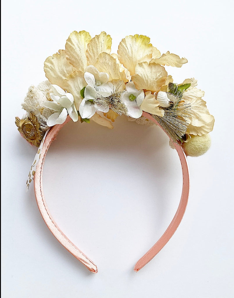 Fleur de creme Headpiece