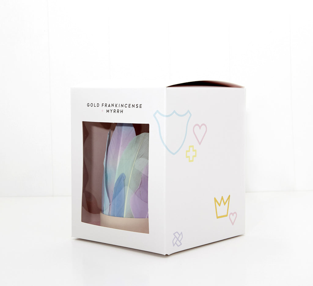 Lilac love CrownLeather Crown - Gold Frankincense + Myrrh