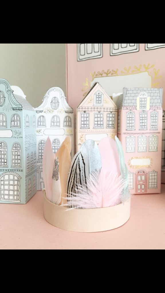 Old Owl PinkLeather Crown - Gold Frankincense + Myrrh