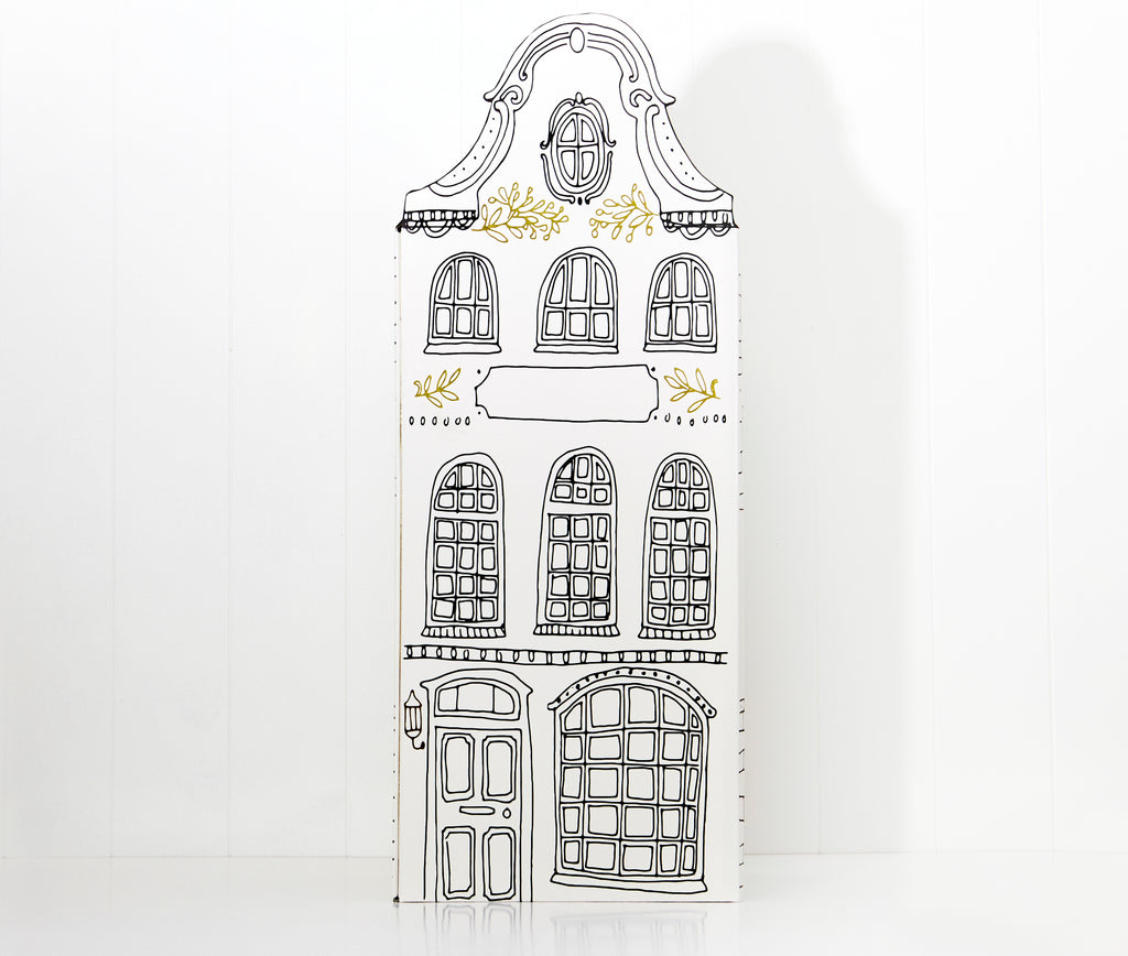 Single Shop Front Box - WhiteHouse Box - Gold Frankincense + Myrrh