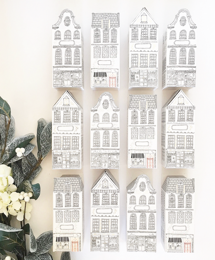 12 Days of Christmas Box setHouse Box - Gold Frankincense + Myrrh