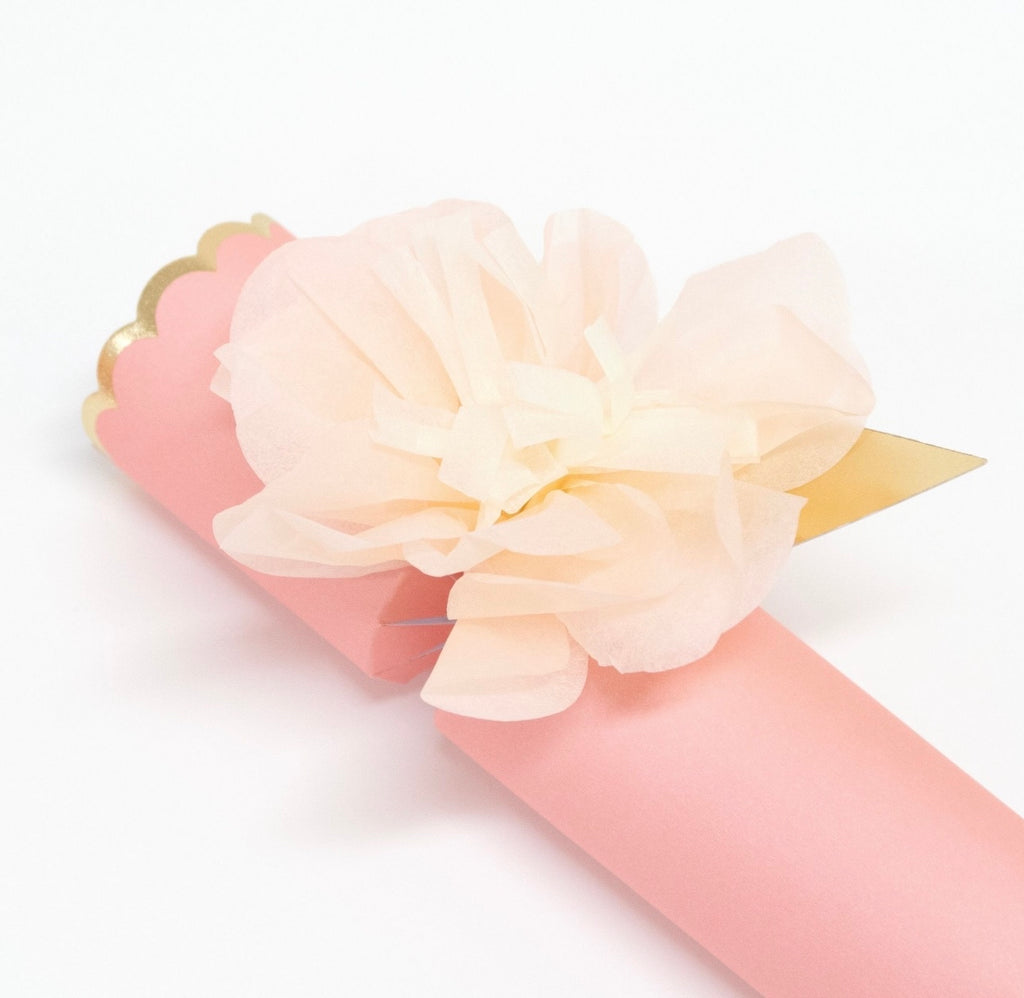 Tissue Floral Crackers (x 6)