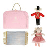 Theater Suitcase & Ballet Dancer Dolls (x 2)