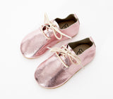 Shuffle Shoes Pink MetallicShoes - Gold Frankincense + Myrrh